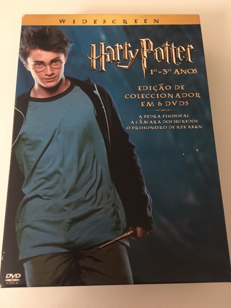 Vendo DVDs Harry Potter edição colecionador