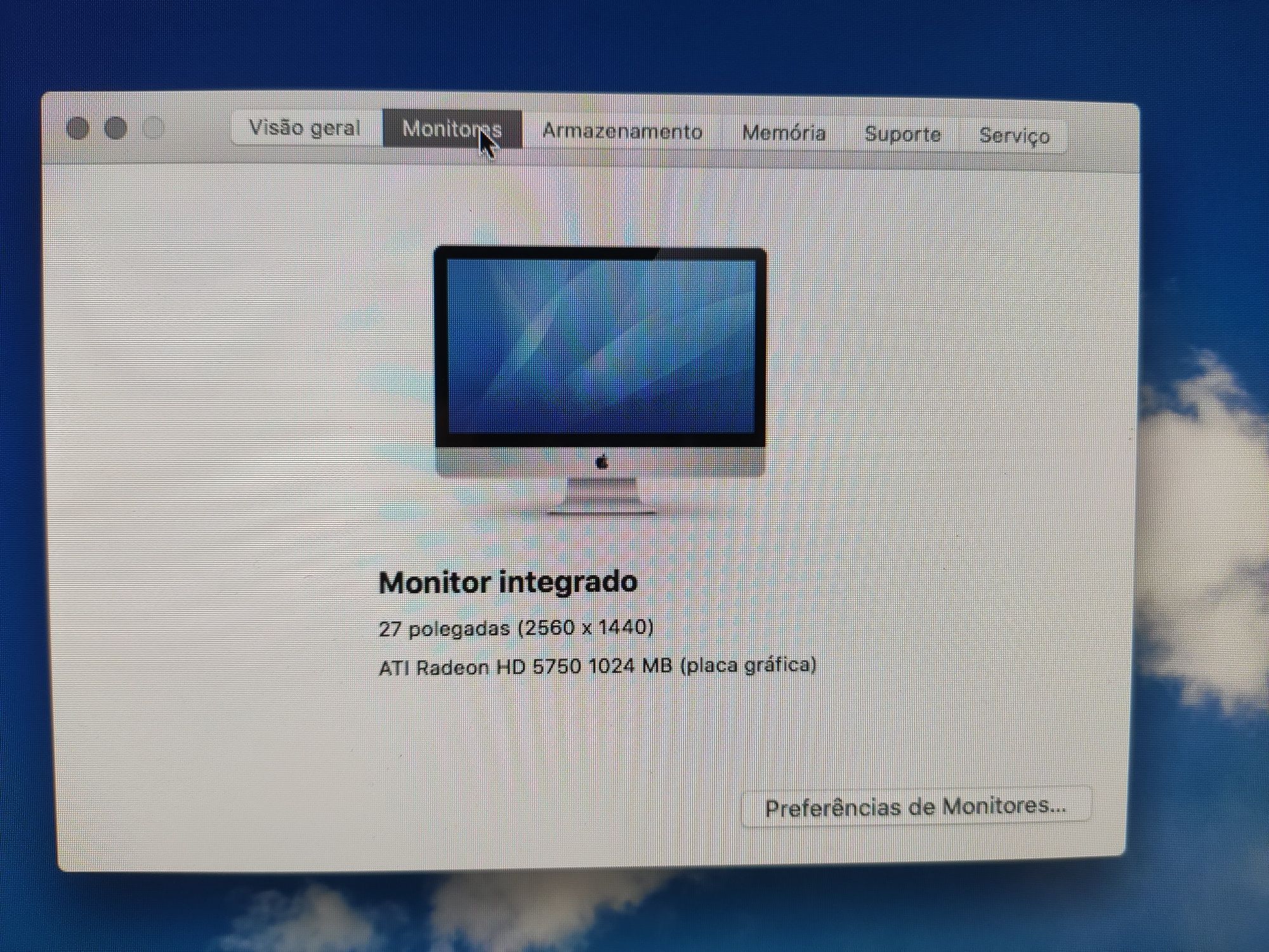 IMac i7 - Monitor 27"