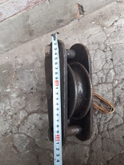 Блок ролик полиспаста