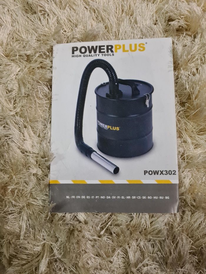 Depósito para aspiração de cinzas POWERPLUS POWX302 (Como Novo)