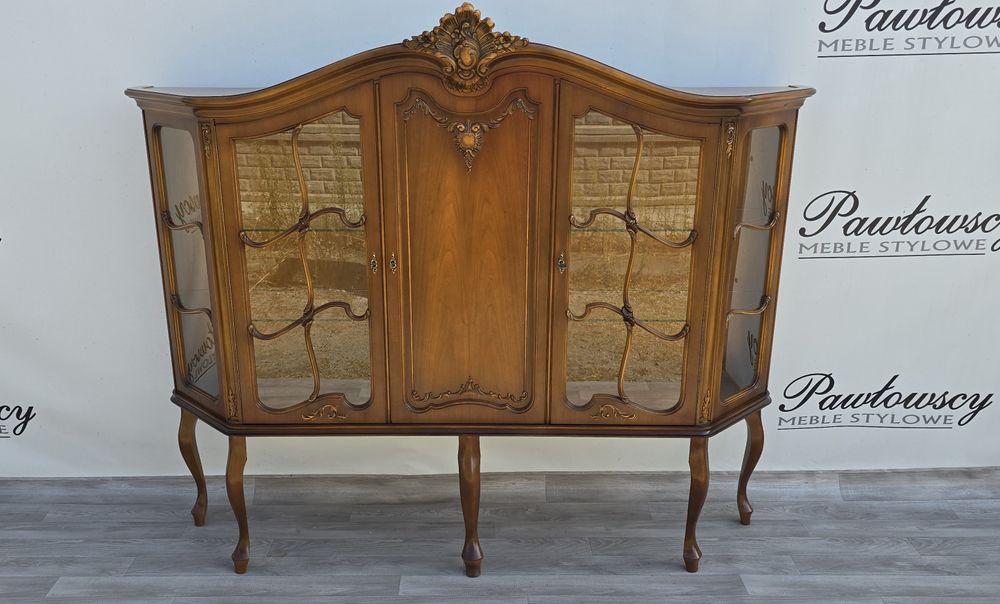 Witryna stylowa Chippendale Serwantka Warrings