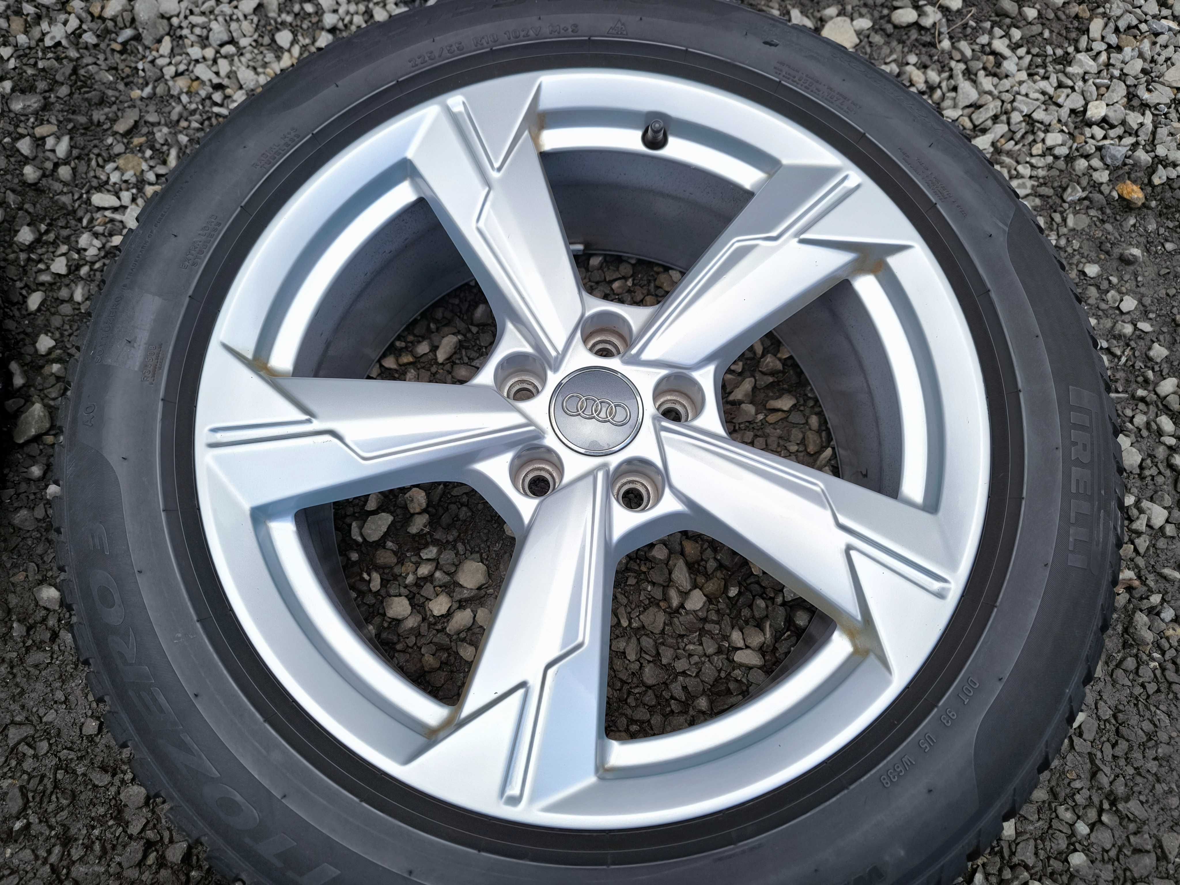 Koła Audi A6 C8 A4 A5 A8 A7 Q5 Q3 SQ5 18 cali 5x112 ET39 Opony 225/55