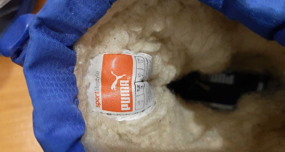 Сапоги, сапожки Puma 19р