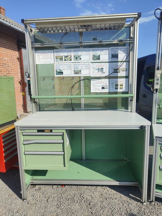 Stół stoły warsztatowy garażowy aluminiowy