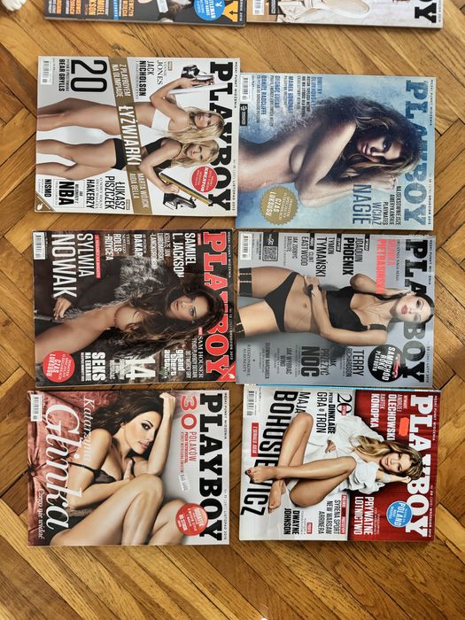 Czasopisma playboy (rezerwacja)