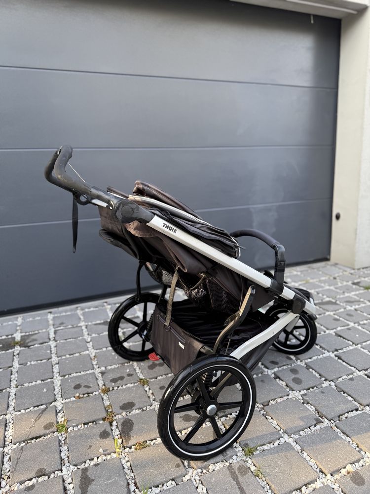 Thule Urban Glide 2 Double – wózek bliźniaczy, stan bardzo dobry