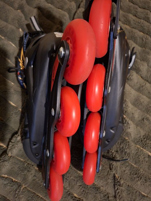 Rolki K2 z kółkami led i paseczkami cyberpunk