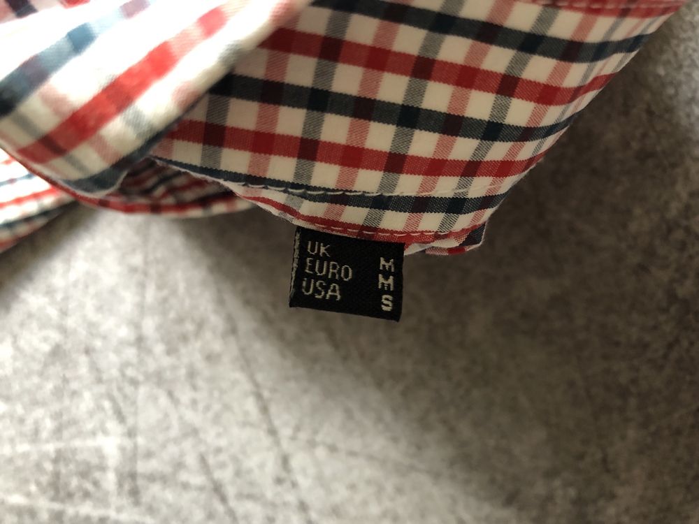 Чоловіча сорочка/теніска в клітинку оригінал BARBOUR Tailored Fit | M