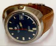 Zegarek EXKLUSIVE 25 kamieni INCABLOCK AUTOMATIC datownik wodoodpor