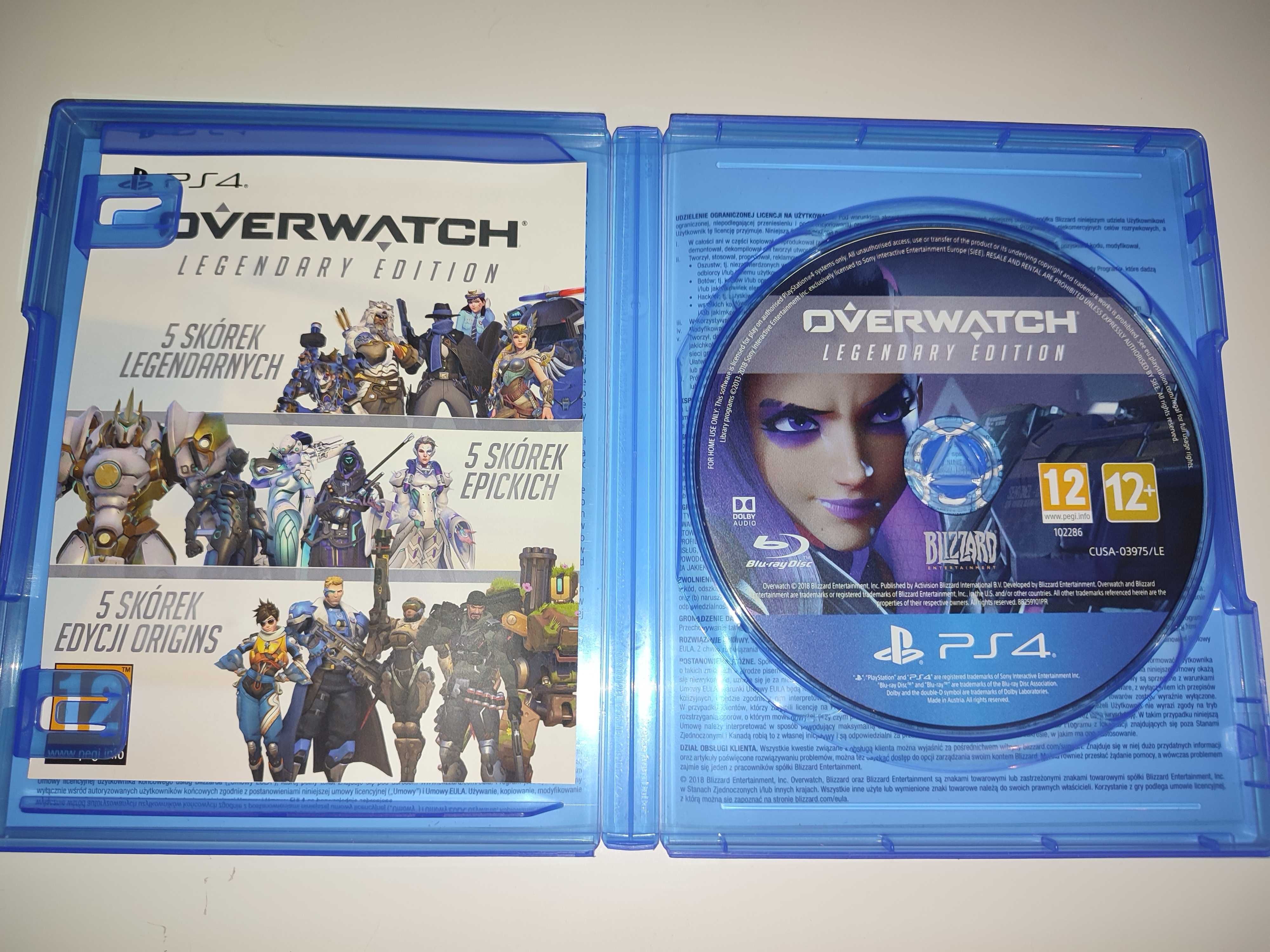 Gra Ps4 Overwatch Legendary Edition PL gry Playstation 4 Hit Minecraft