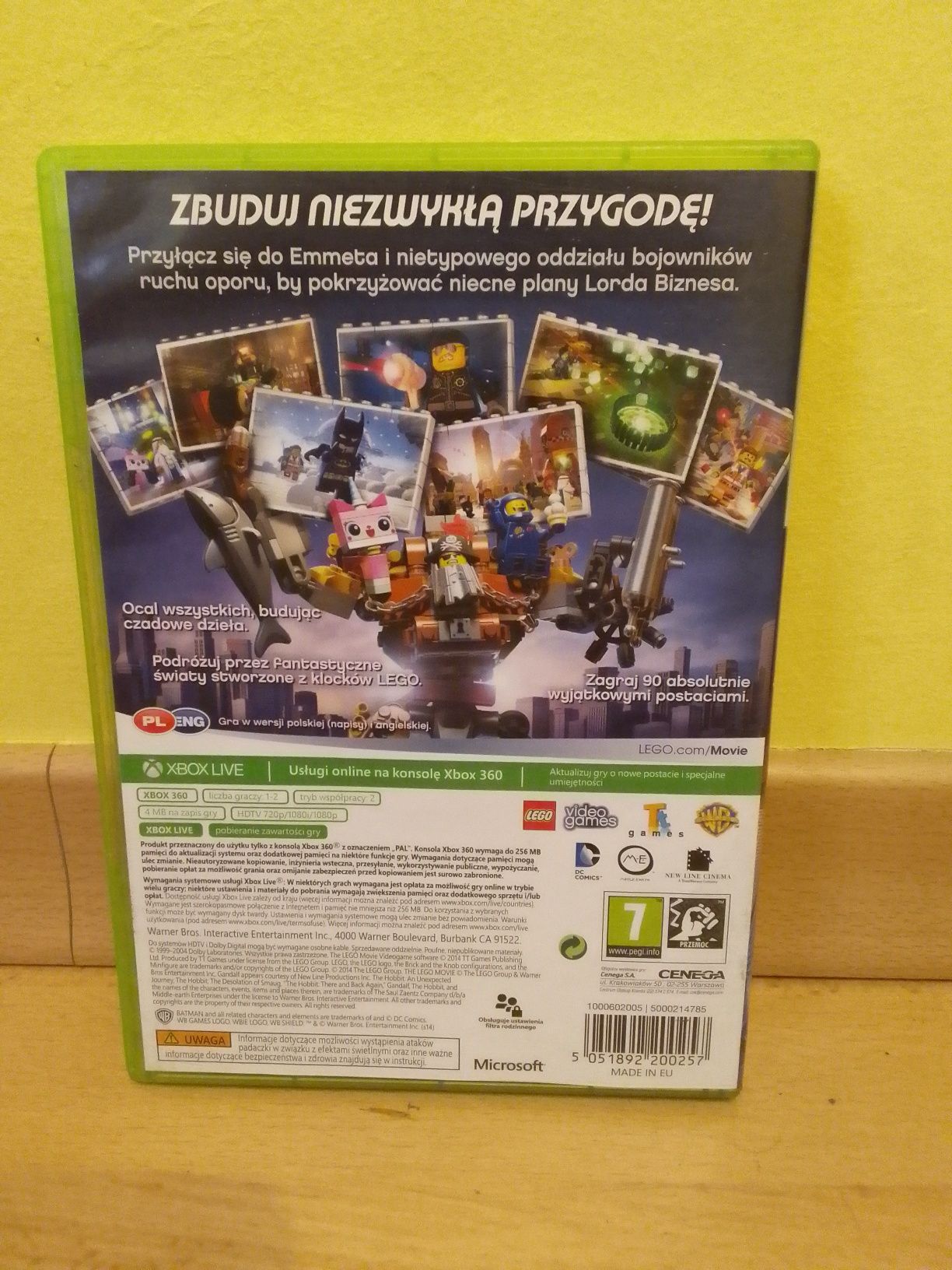 Gry XBOX 360 - LEGO Przygoda gra wideo, LEGO Harry Potter Lata 1-4