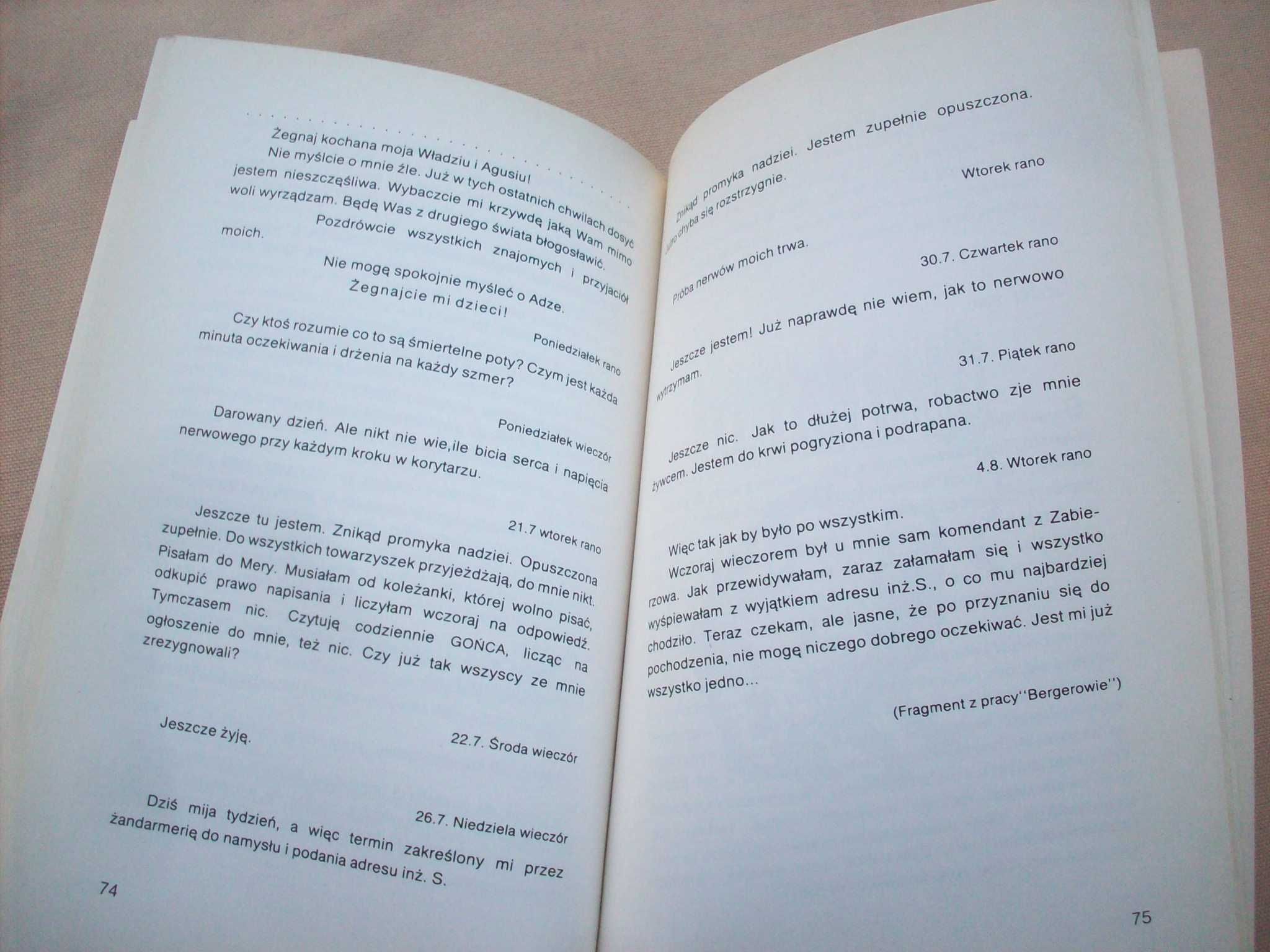 ... i pozostała... Wspomnienia z żydowskiego Krakowa, 1986.