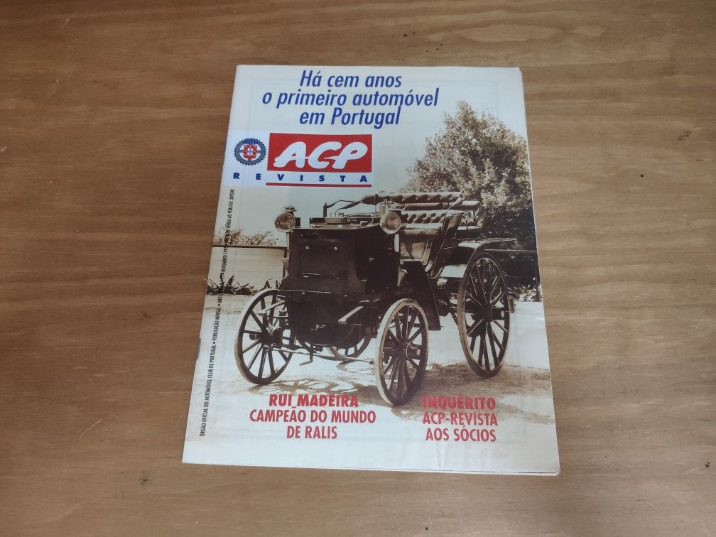 Revista ACP O primeiro automóvel em Portugal
