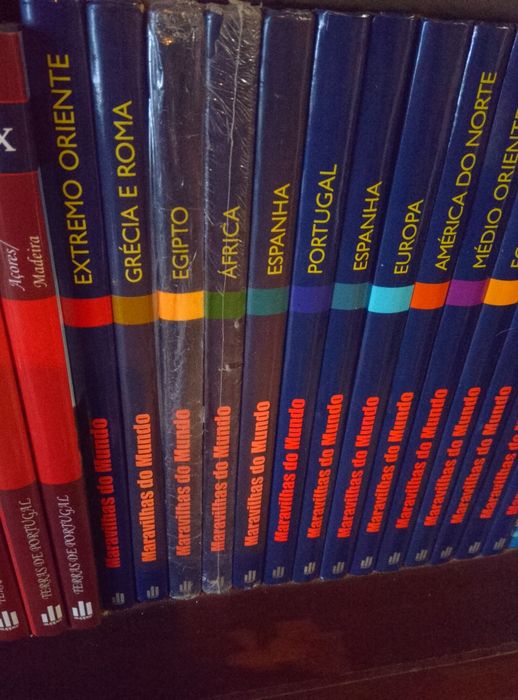 Vários livros de coleção