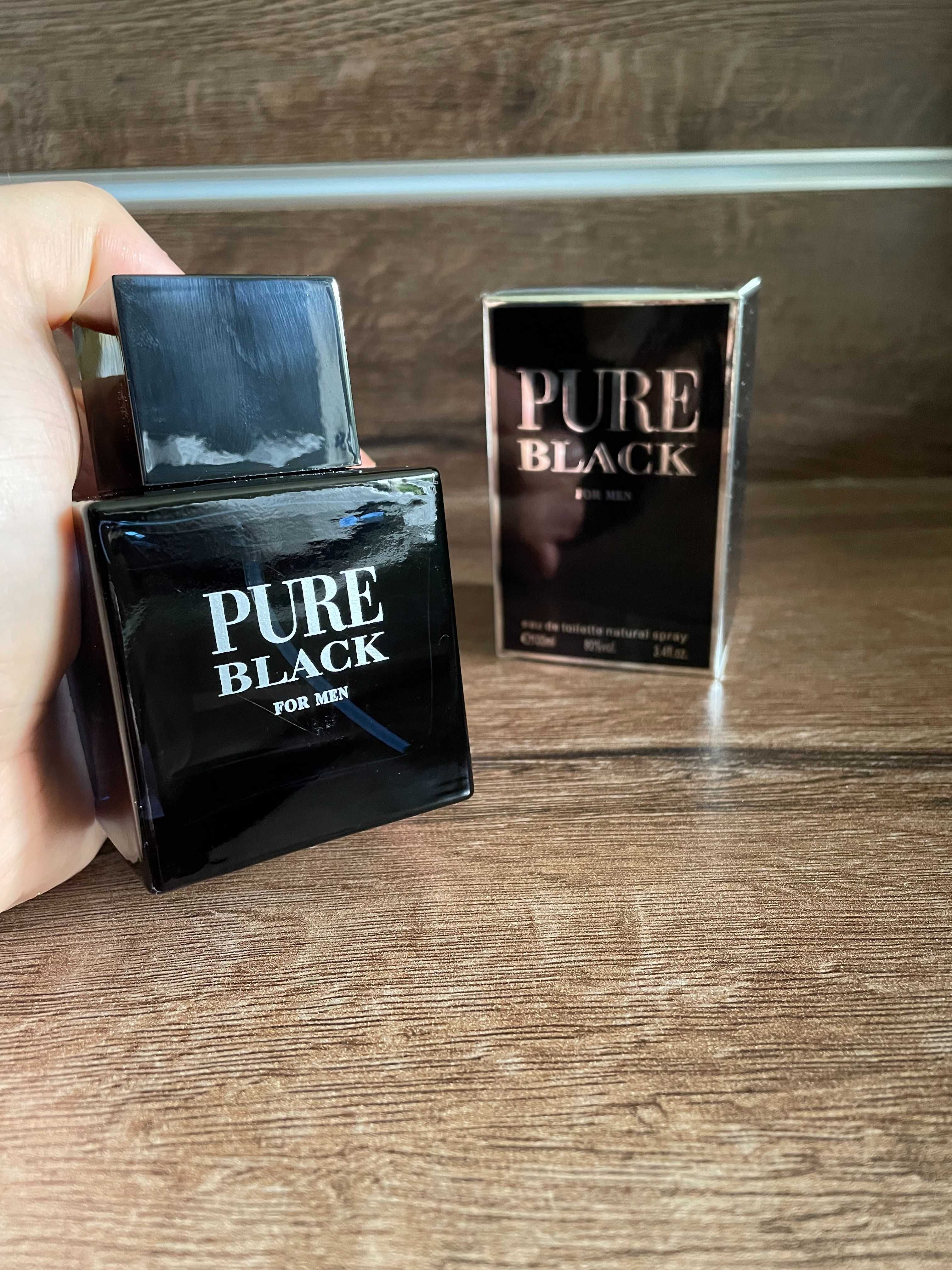 PURE BLACK FOR Men Perfumy męskie 100ml