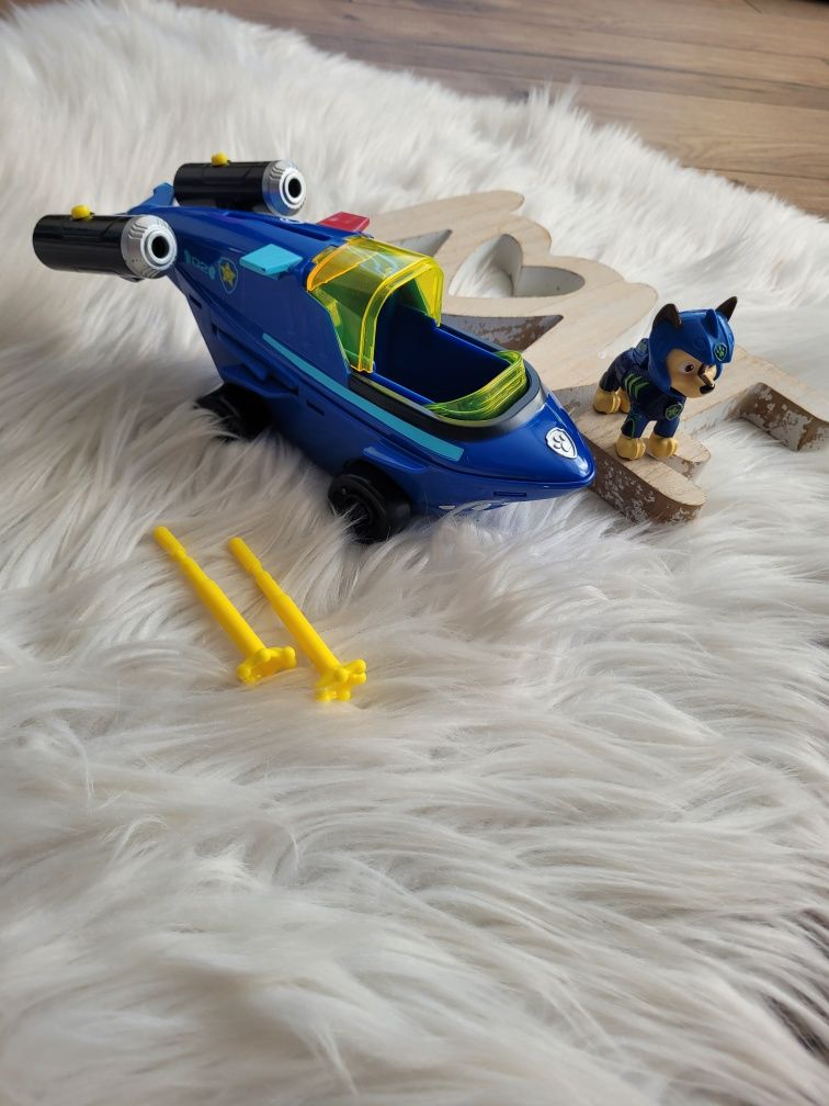 Psi patrol pojazd Chase łódź podwodna Aqua pups