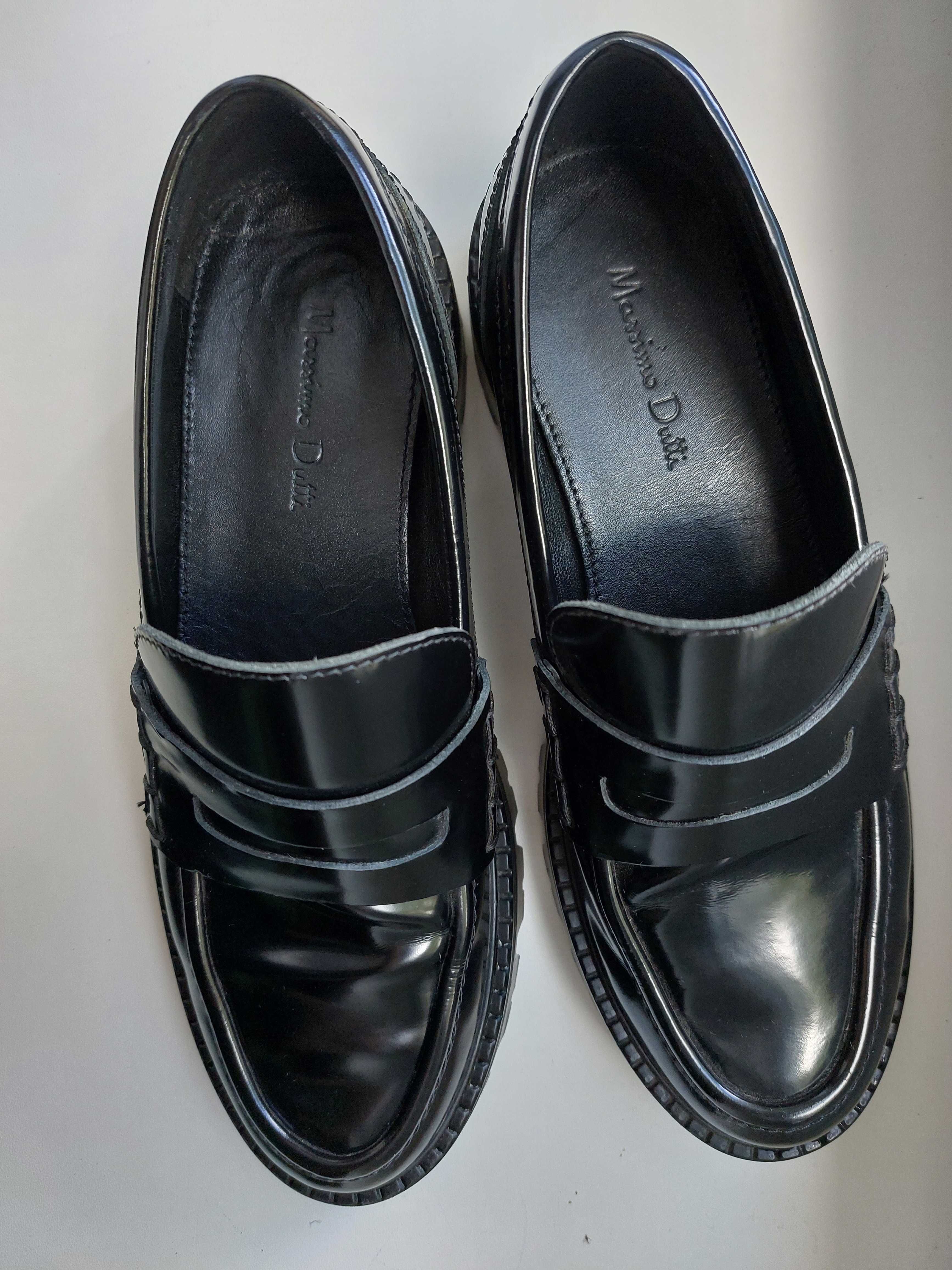 Лофери шкіряні Massimo Dutti