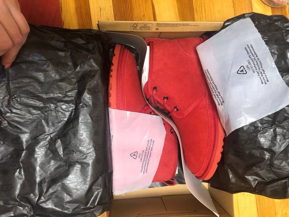 Ботинки UGG Neumel Red Угги