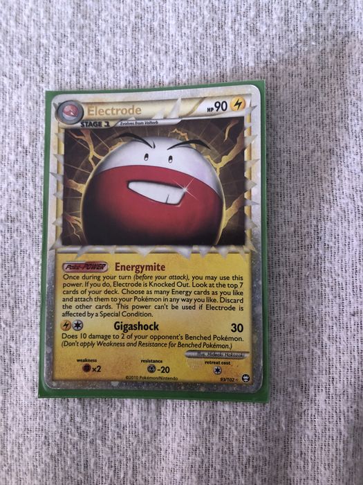Electrode Prime 93/102 Pokemon TCG Triumphant Vintage LP