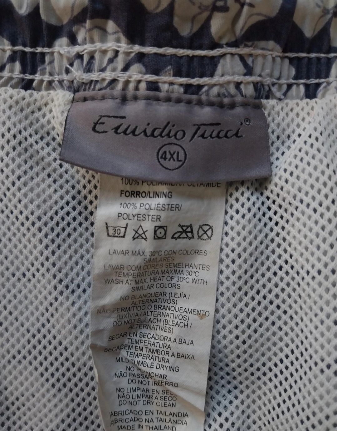 Calções de banho azuis - Emidio Tucci