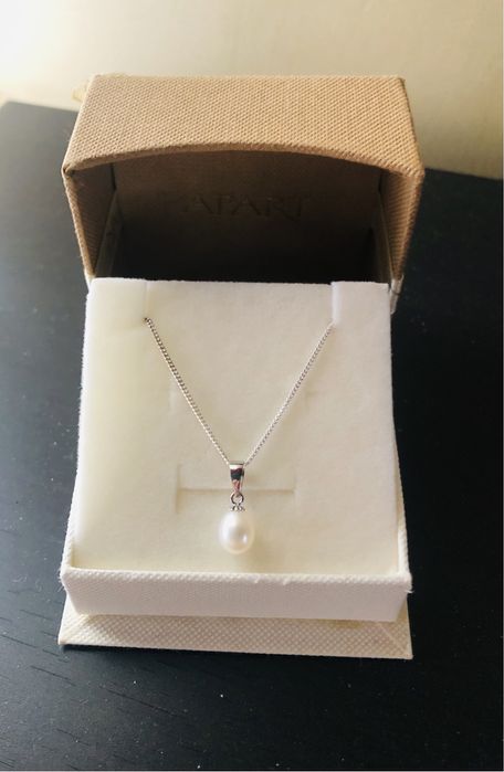 Apart naszyjnik srebrny z perłą