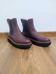 Botki Clarks Burgundowe