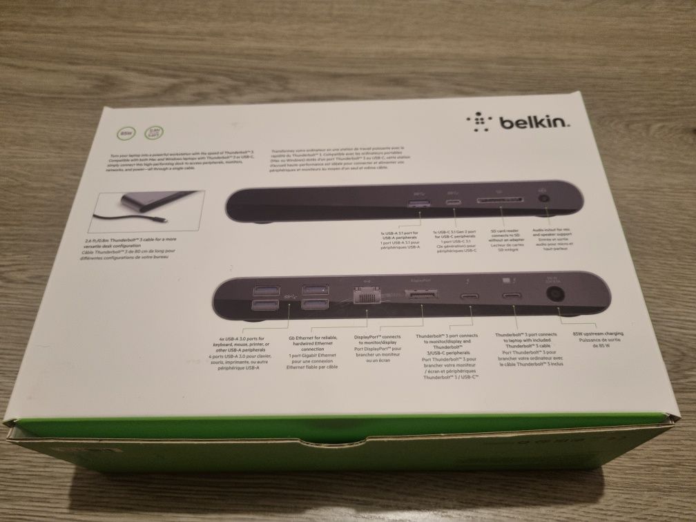 Stacja dokująca Belkin Dock Pro Thunderbolt 3