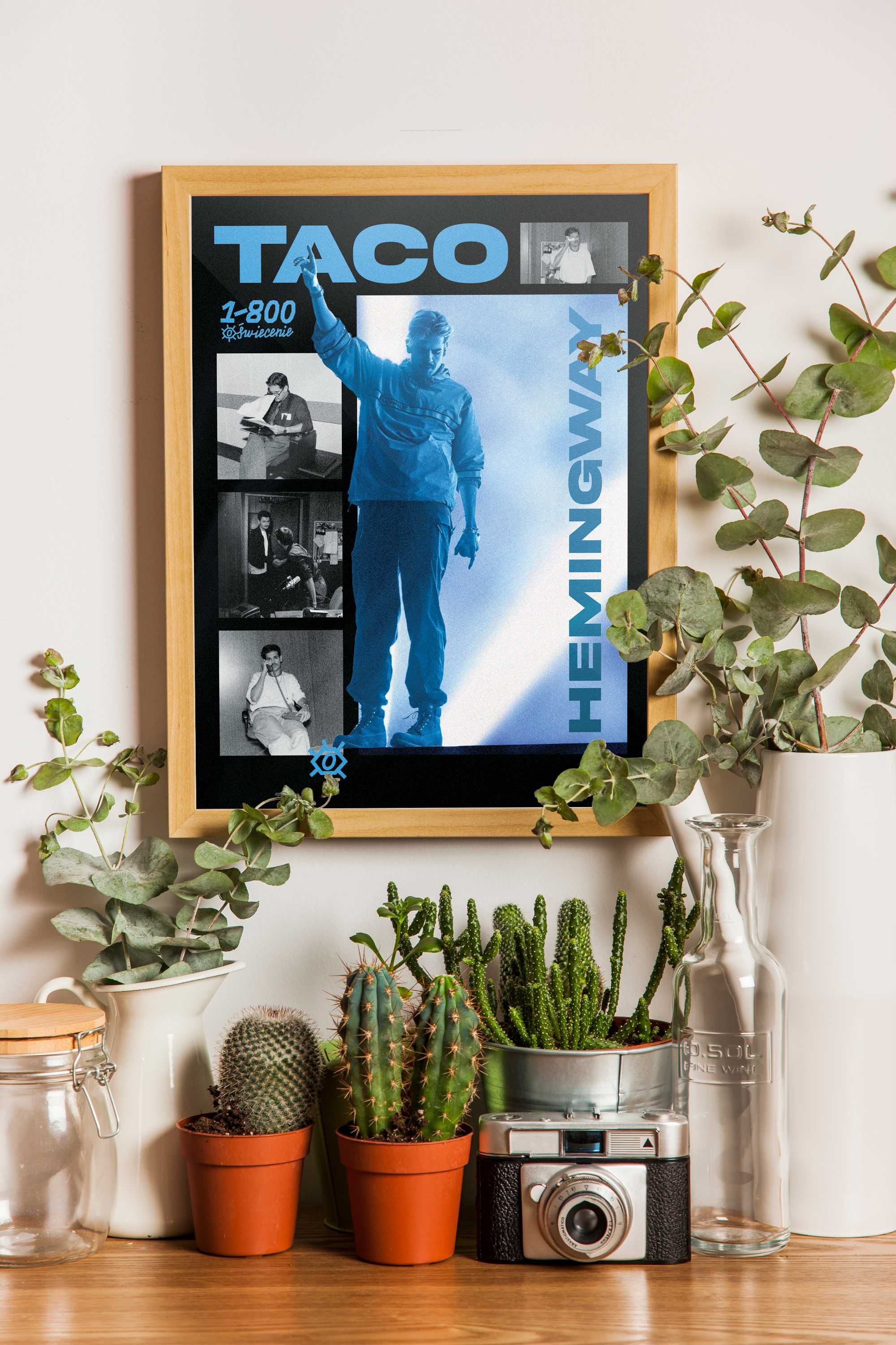 plakat 30x40 cm Taco Hemingway merch