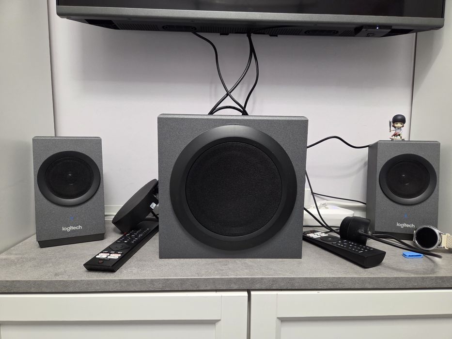 Głośniki bluetooth subofer basy plus małe głośniki jak nowe