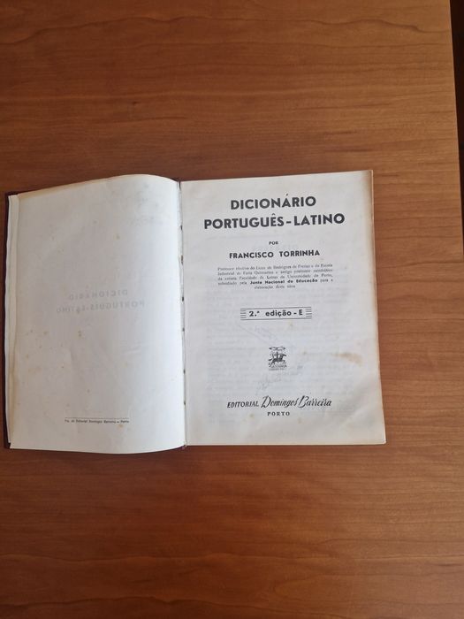 Dicionário Português Latino, Francisco Torrinha