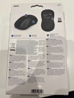 Myszka bezprzewodowa Hama MW-650 sensor optyczny