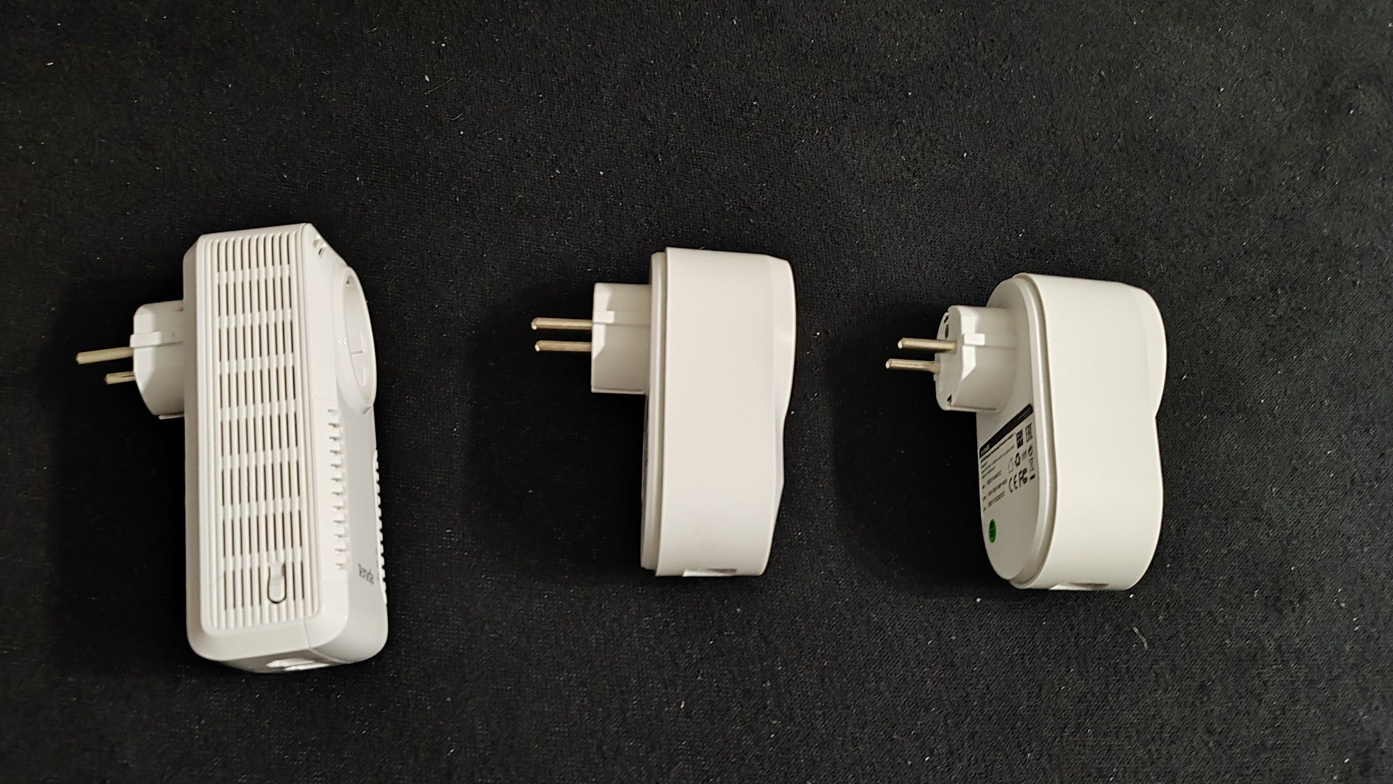 3 adaptery sieciowe 2x TENDA PH6 + 1x TENDA P1002P