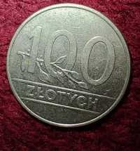 Moneta - 100 złotych, Rzeczpospolita Polska 1990