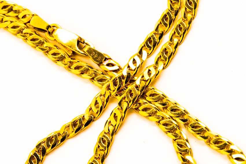 Złoty Łańcuszek - Śliczny Splot - GUCCI - 14K - 14,87g - KRAKÓW