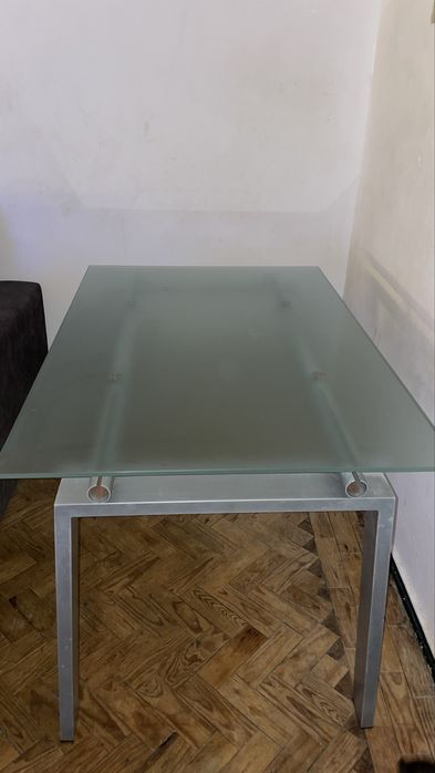 Mesa de jantar / sala vidro temperado