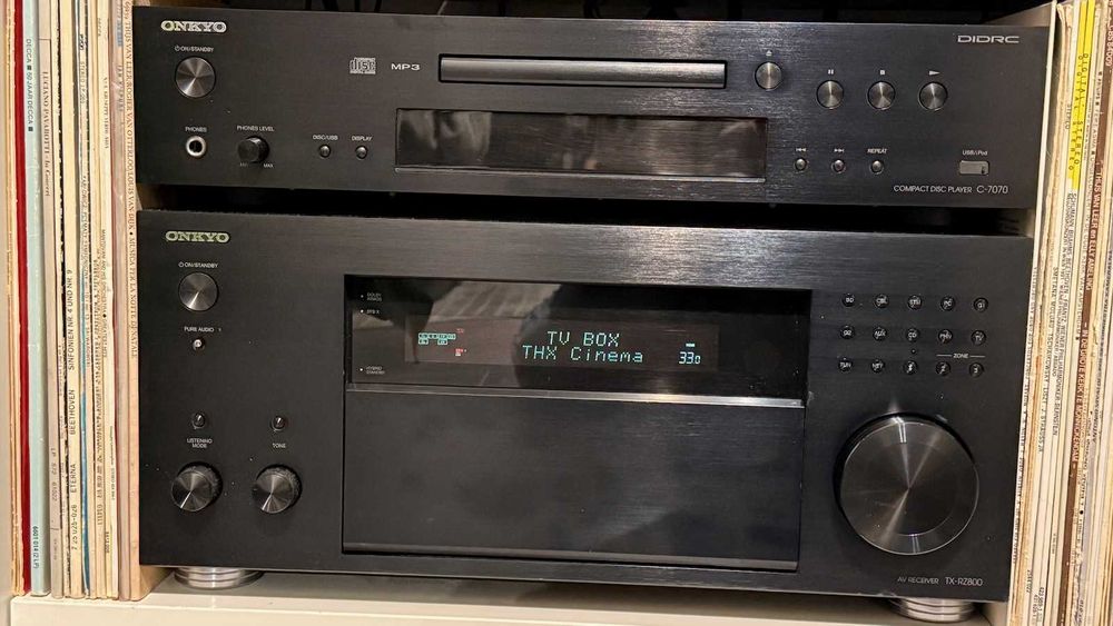 ONKYO TX-RZ800 + ONKYO CD-7070  Amplituner 7.2 Zestaw Komplet