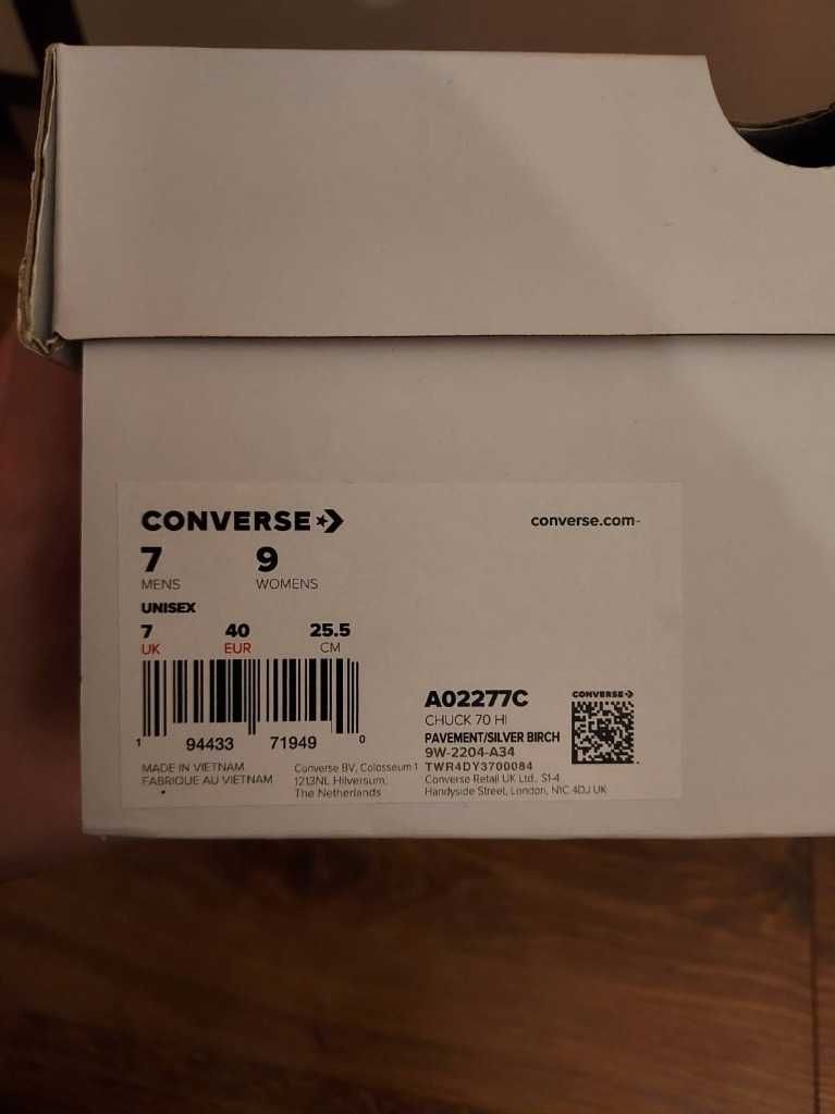 Buty converse x a cold wall acw chuck 70