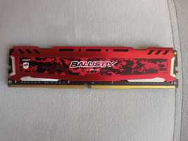 Оперативна пам'ять Crucial DDR4-3200 16GB Ballistix Sport