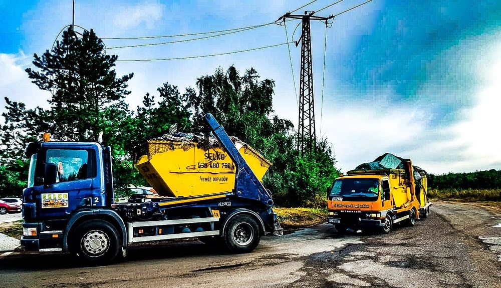 NAJLEPSZA OFERTA Kontenery skip na gruz śmieci wywóz gruzu odpadów Str