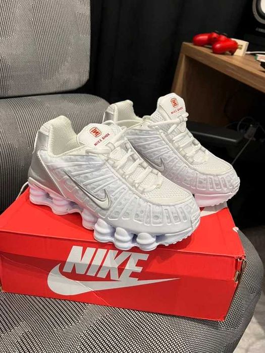 "Buty Trampki" Nike_Shox_TL_White_R.42