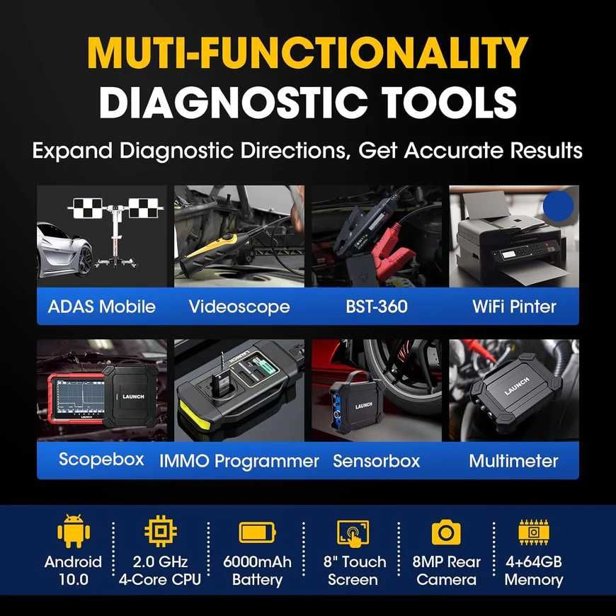 Launch X431 PROS ELITE Maq Diagnostico OBD Profissinal PT  (NOVO)