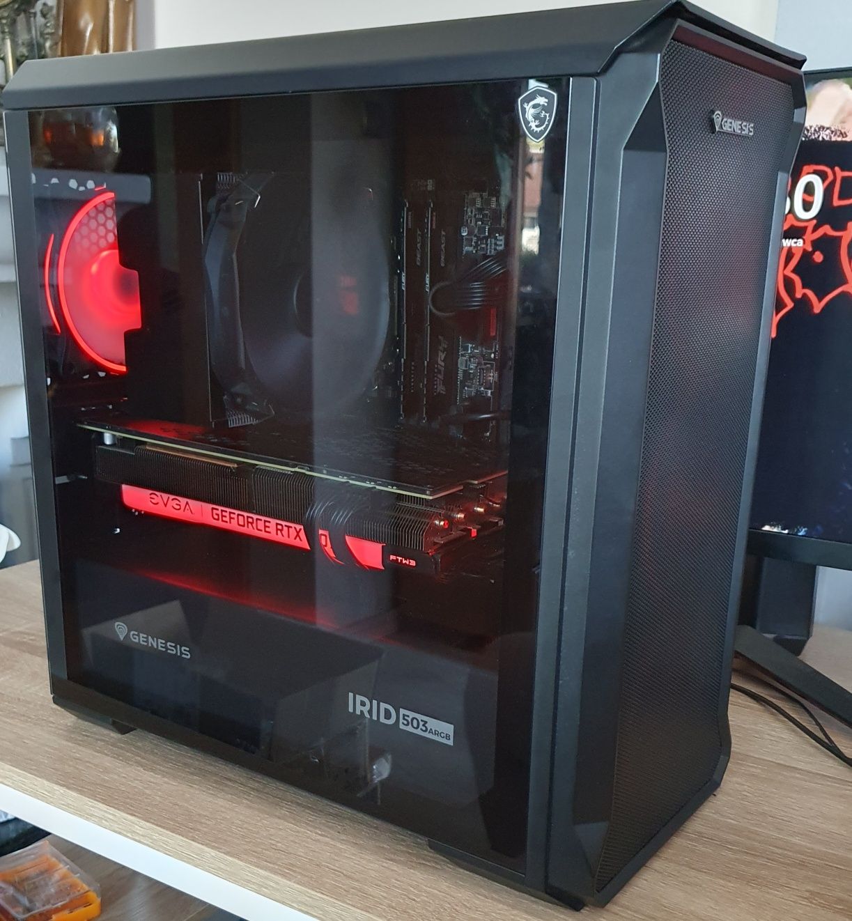 Komputer gamingowy, i5 12400f, RTX 3070, 16GB RAM, 3TB