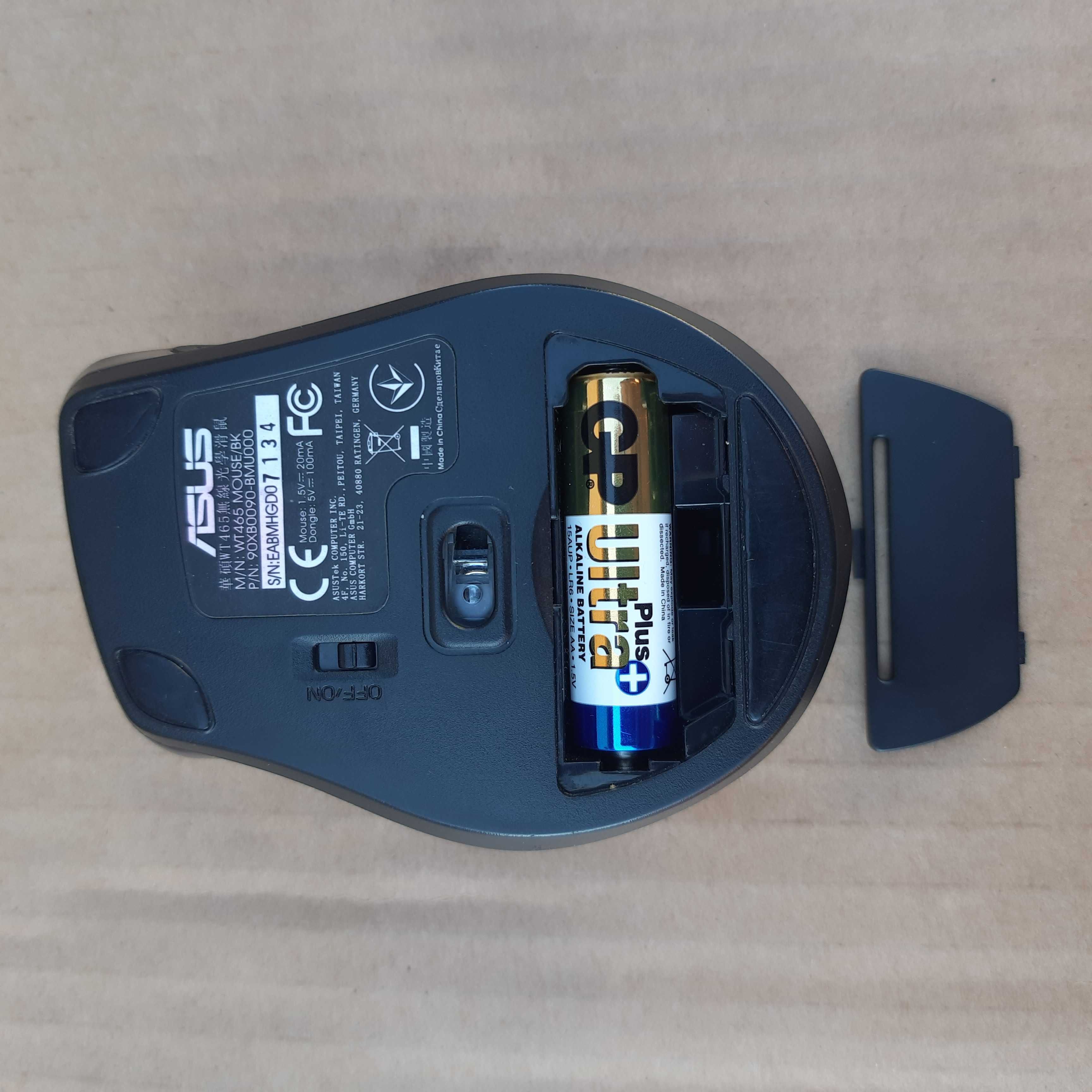 Комп'ютерна мишка''Asus''WT465 Black