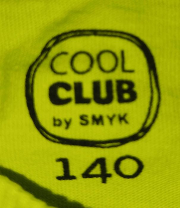 Bluzka chłopięca Cool Club Smyk żółta rozmiar 140