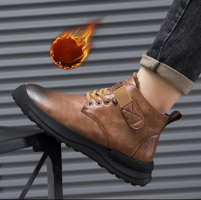 Чоловічі черевики зимові. Два кольори.