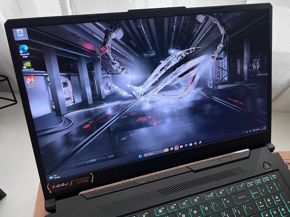 17 экран! Игровой ноутбук Asus TUF Gaming F17