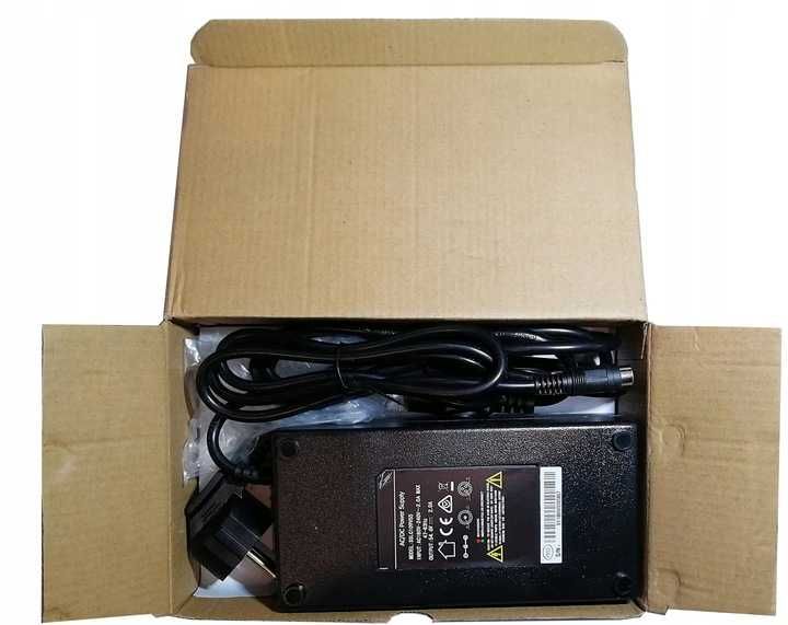 Zasilacz ładowarka do roweru elektrycznego 42V 36V. (wtyk antenowy)