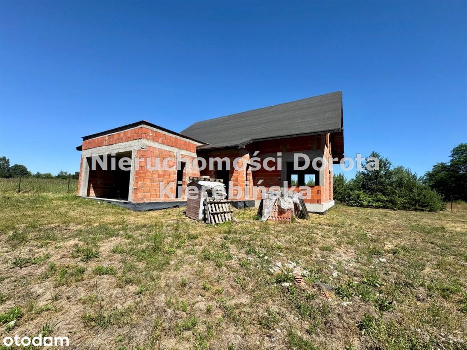 Dom stan surowy otwarty Wąwał.