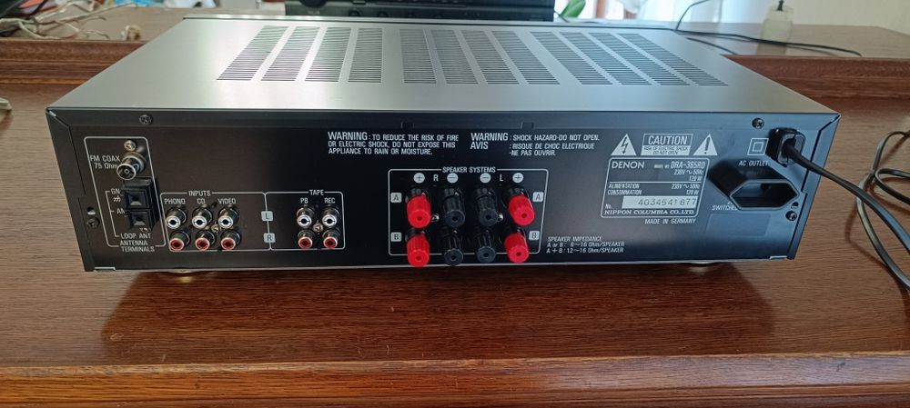 Amplituner wzmacniacz Denon DRA-365RD 2x62w 4ohm / 2x48w 8ohm