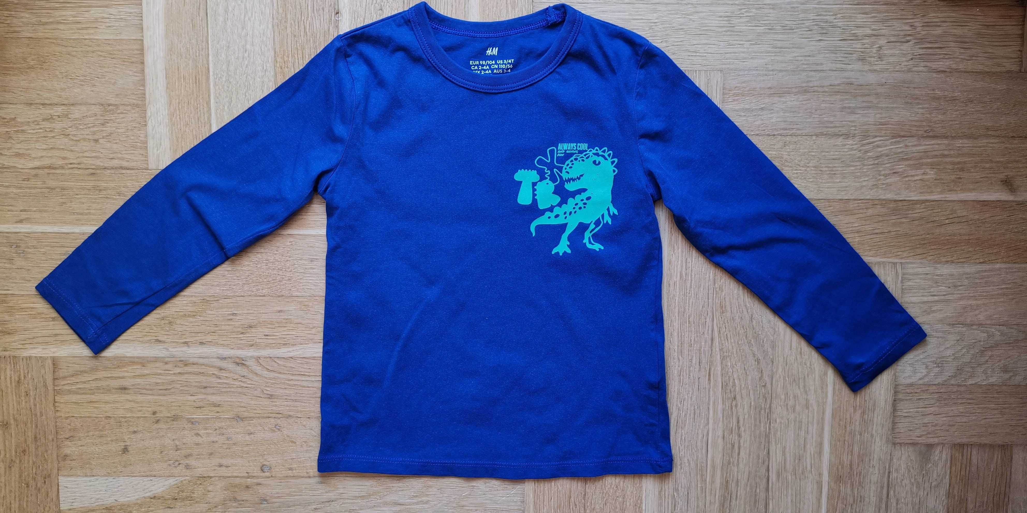 H&M sztuki 3 sztuki 98/104 bluzy bluzka dziecięca bluza koszulka NASA